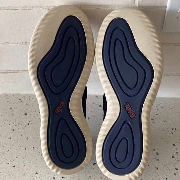 TEVA Pecan Terra-Float Churn Tan/Blue Performance Water Shoes Men’s Size 8 New - Picture 4 of 12